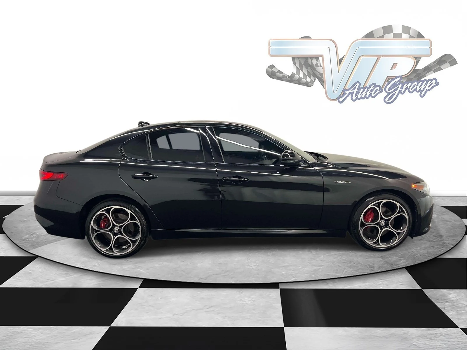 Used 2023 Vulcano Black Metallic Alfa Romeo Veloce image 5
