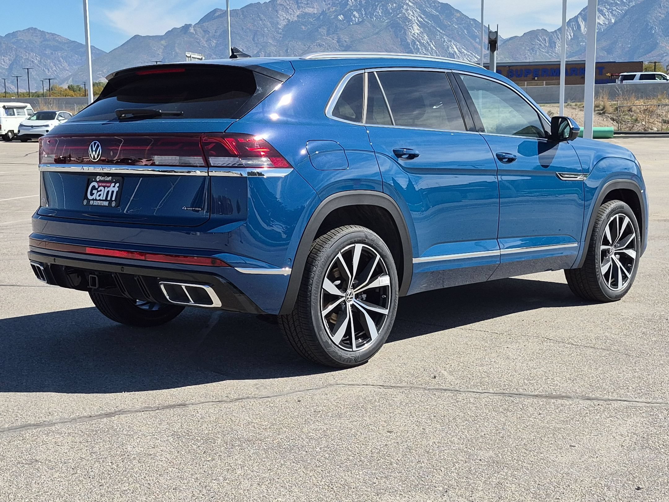 New 2026 Mountain Lake Blue Metallic Volkswagen 2.0T SEL Premium R-Line image 3