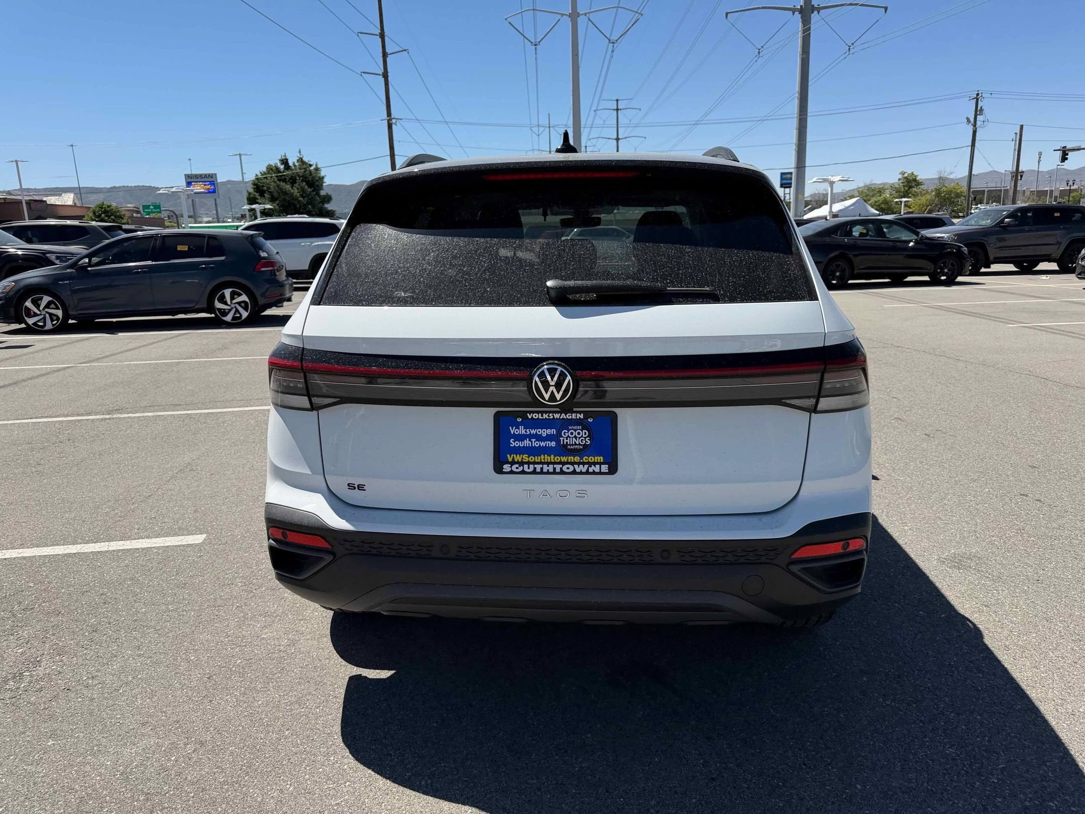 Used 2026 White Volkswagen SE Black image 7