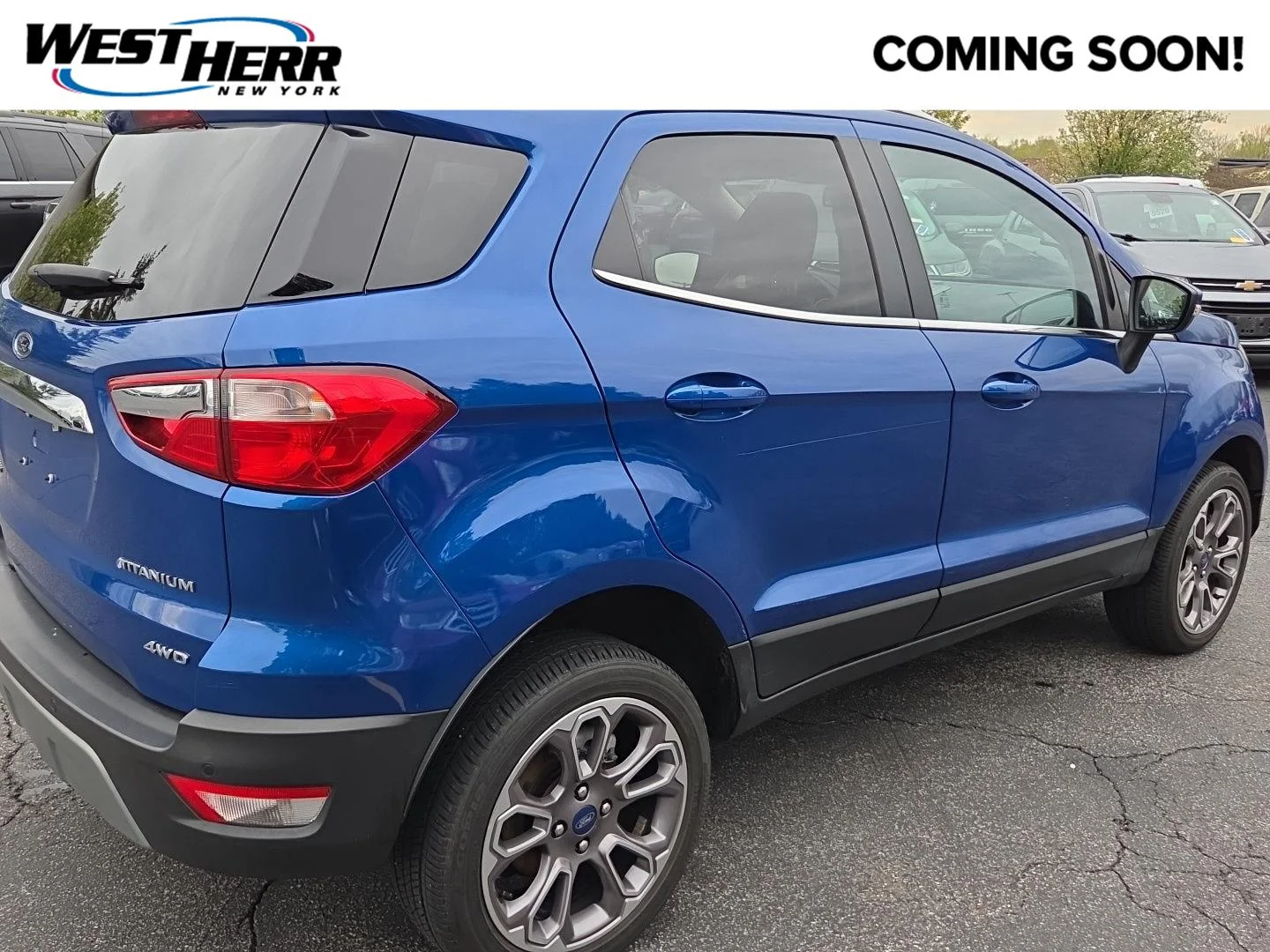 Used 2020 Ford Ecosport Titanium with VIN MAJ6S3KL2LC311788 for sale in Hamburg, NY