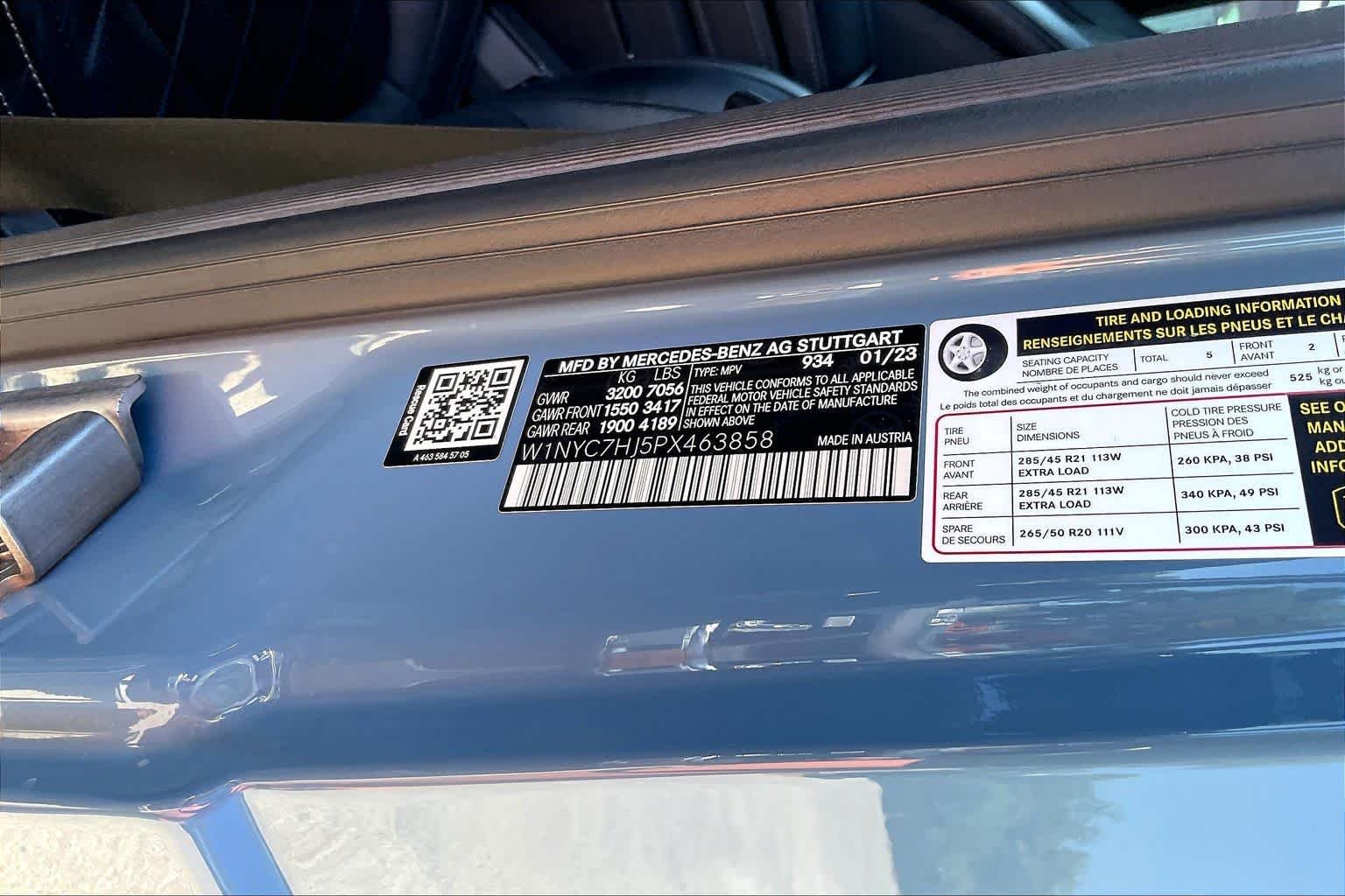 Certified Used 2023 G manufaktur China Blue Mercedes-Benz AMG® G 63 image 30
