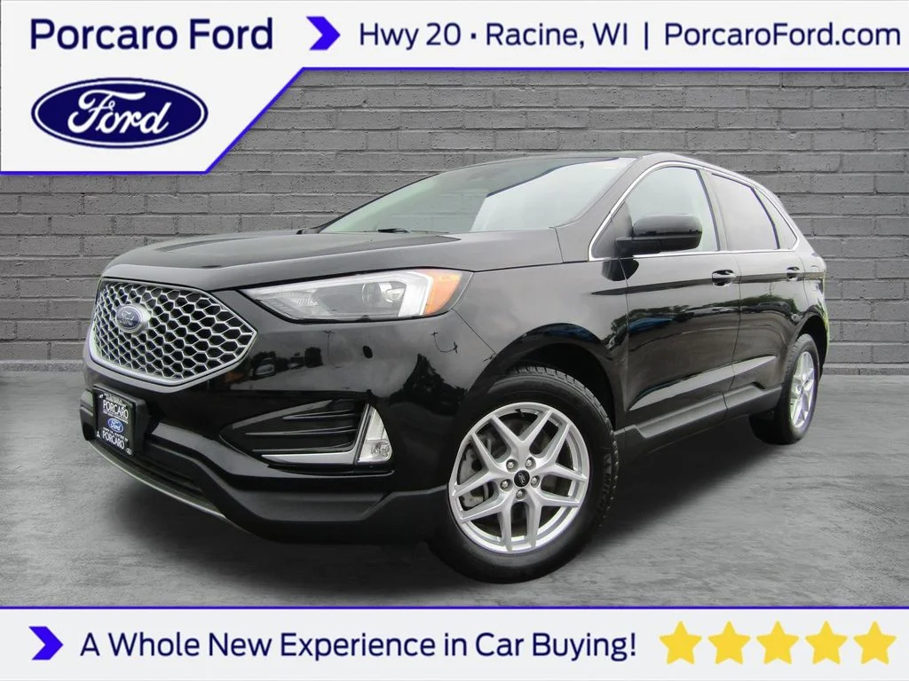 Certified Used 2024 Agate Black Metallic Ford SEL image 1