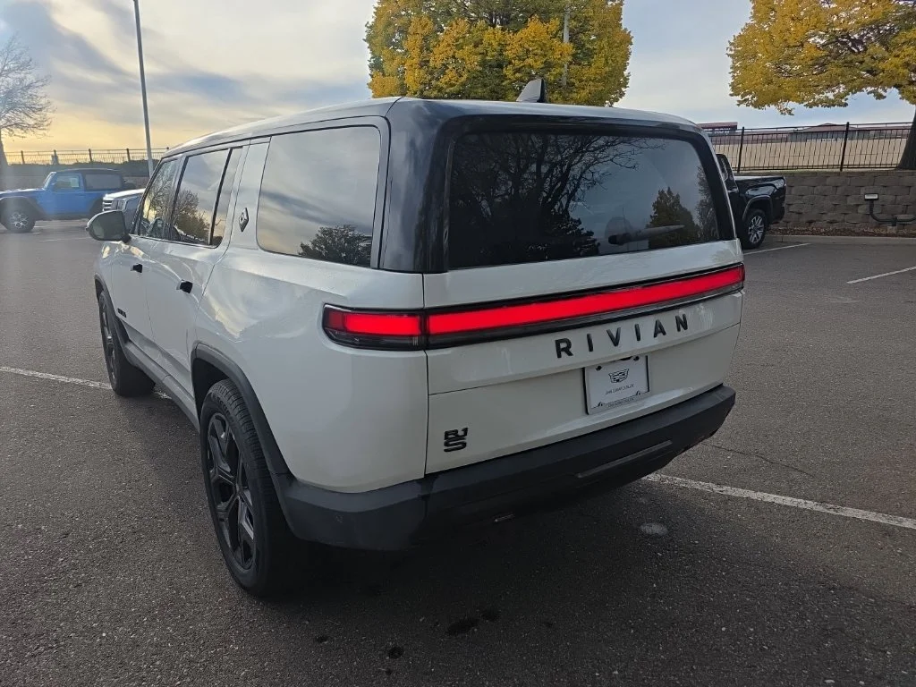 Used 2025 Glacier White Rivian Adventure Dual Motor Max Pack image 5
