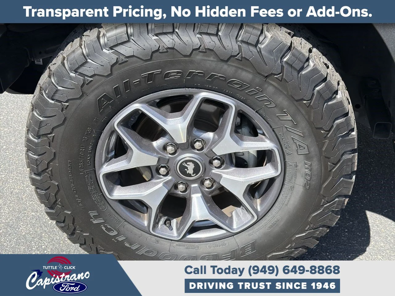 Used 2023 Carbonized Gray Metallic Ford Badlands image 19