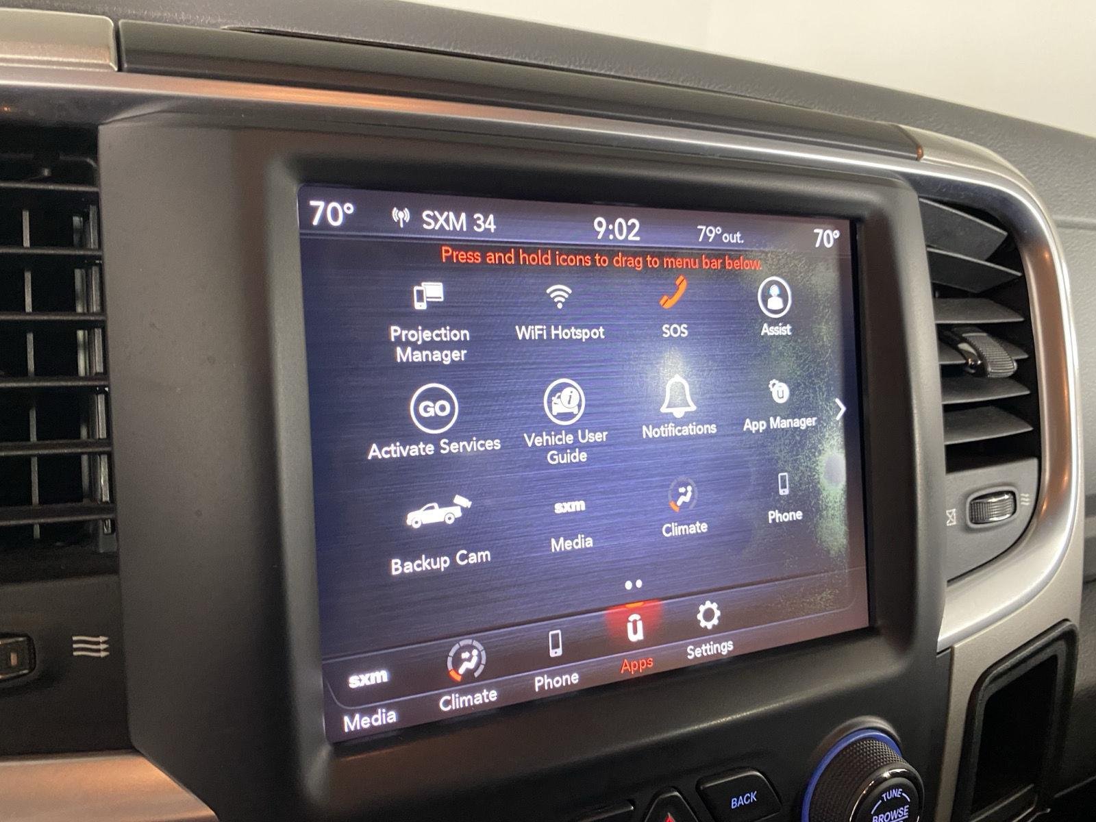Used 2020 Granite Crystal Metallic Clearcoat Ram Warlock image 9
