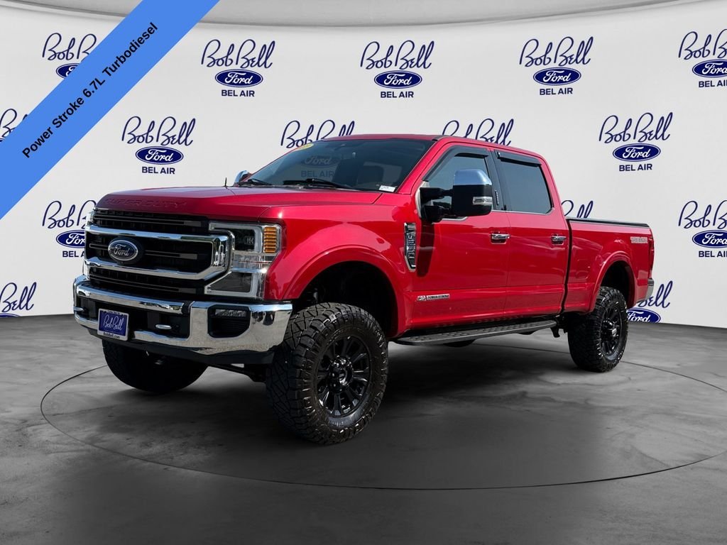 Used 2022 Red Ford King Ranch image 3