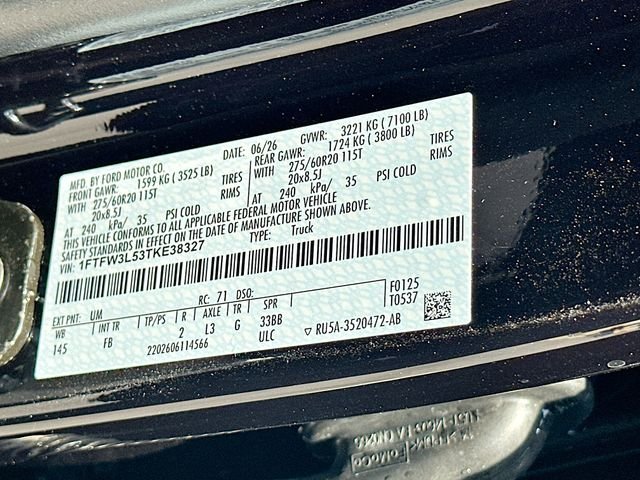 New 2026 Agate Black Metallic Ford XLT image 64