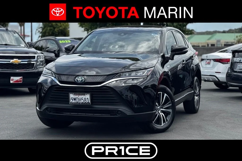Used 2021 Black Toyota LE image 1