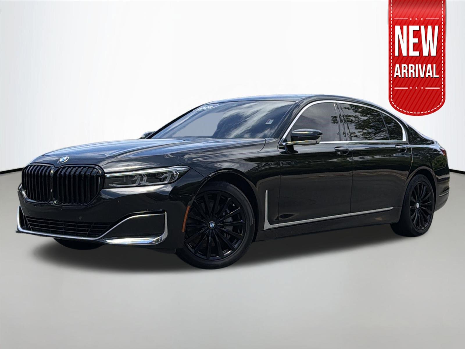 Used 2020 Black Sapphire Metallic BMW 740i xDrive image 1
