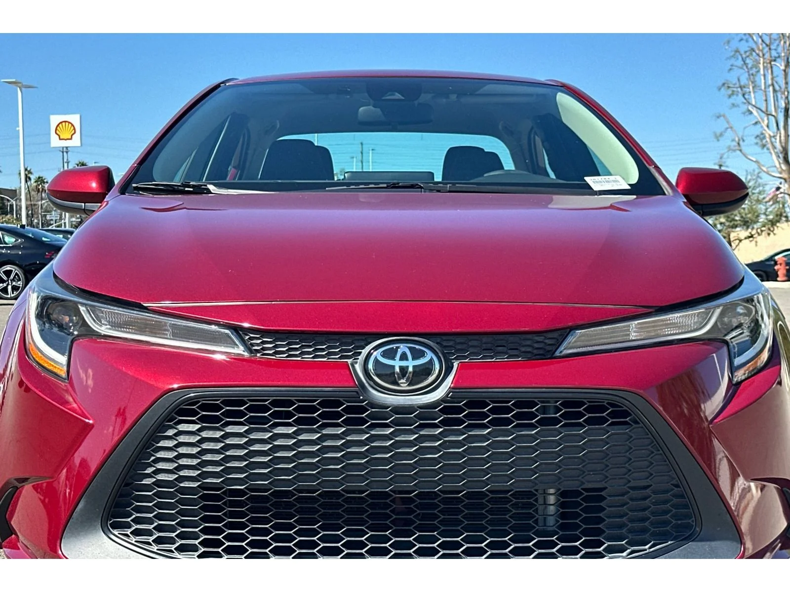 Used 2022 Ruby Flare Pearl Toyota LE image 10