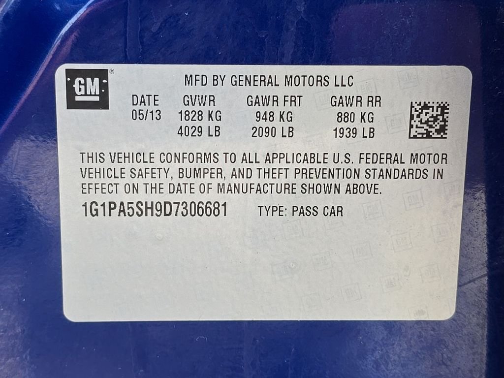 Used 2013 Blue Chevrolet LS image 35
