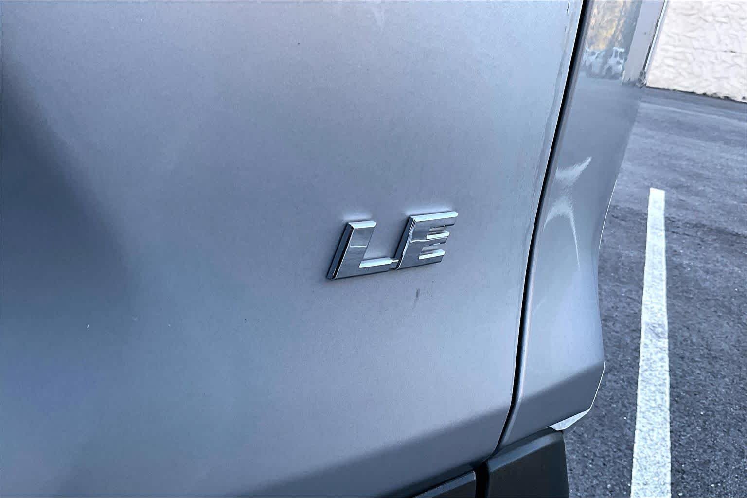 Used 2025 Silver Sky Metallic Toyota LE image 10