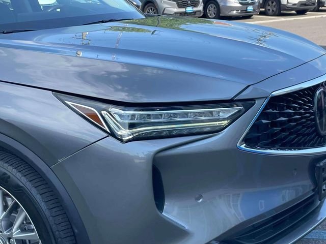 Used 2023 Lunar Silver Metallic Acura Advance image 8