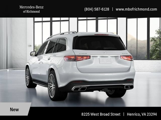 New 2026 MANUFAKTUR Moonlight White Metallic Mercedes-Benz AMG® GLS 63 4MATIC+ SUV image 69