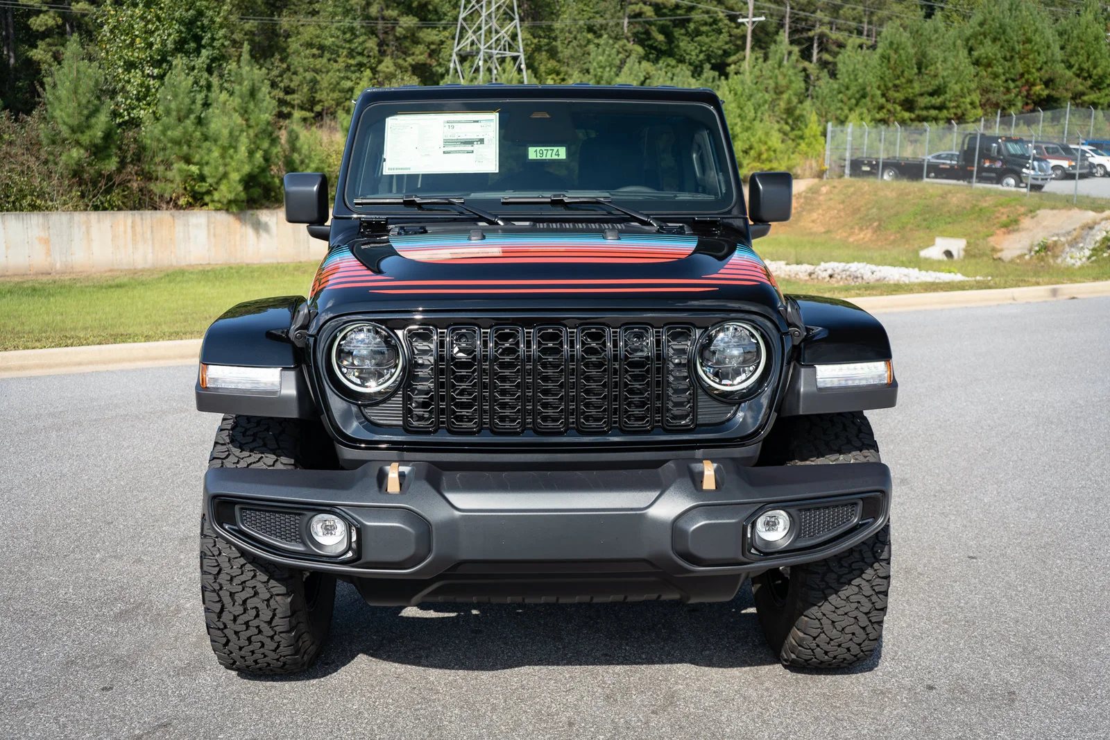 New 2027 Black Clear-Coat Paint Jeep  image 2