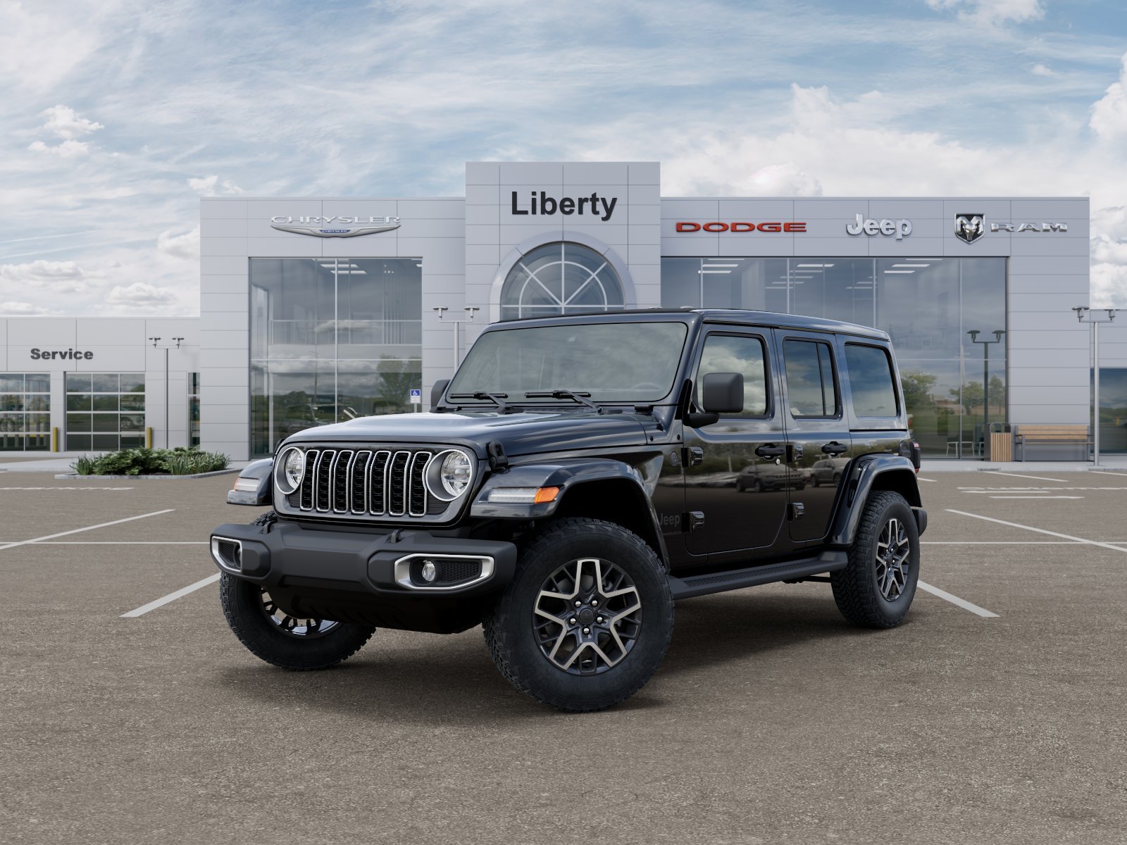 New 2026 Black Clear-Coat Exterior Paint Jeep Sahara image 2