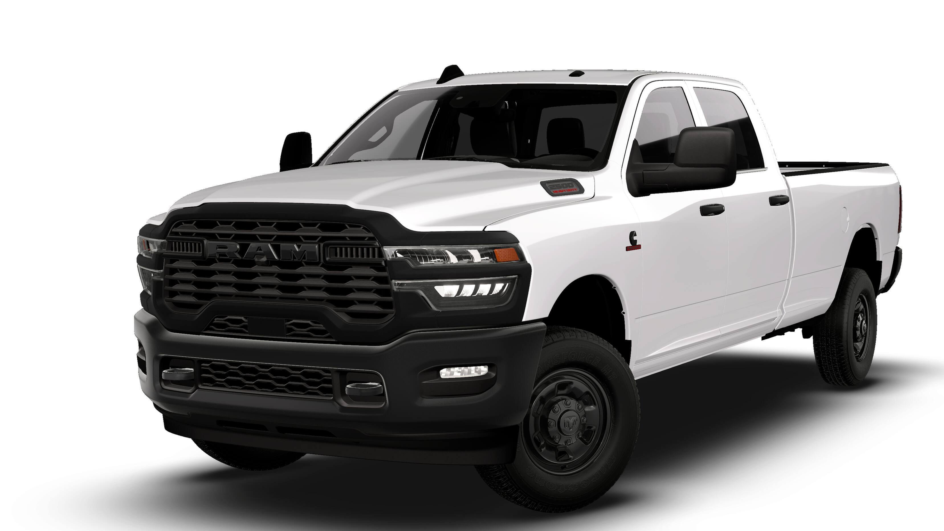New 2026 Bright White Clear-Coat Exterior Paint RAM Tradesman image 13