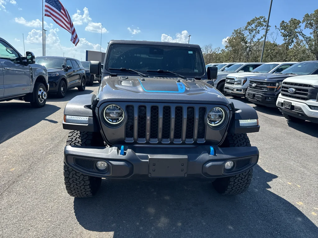 Used 2021 Granite Crystal Clearcoat Metallic Jeep Unlimited Rubicon image 2