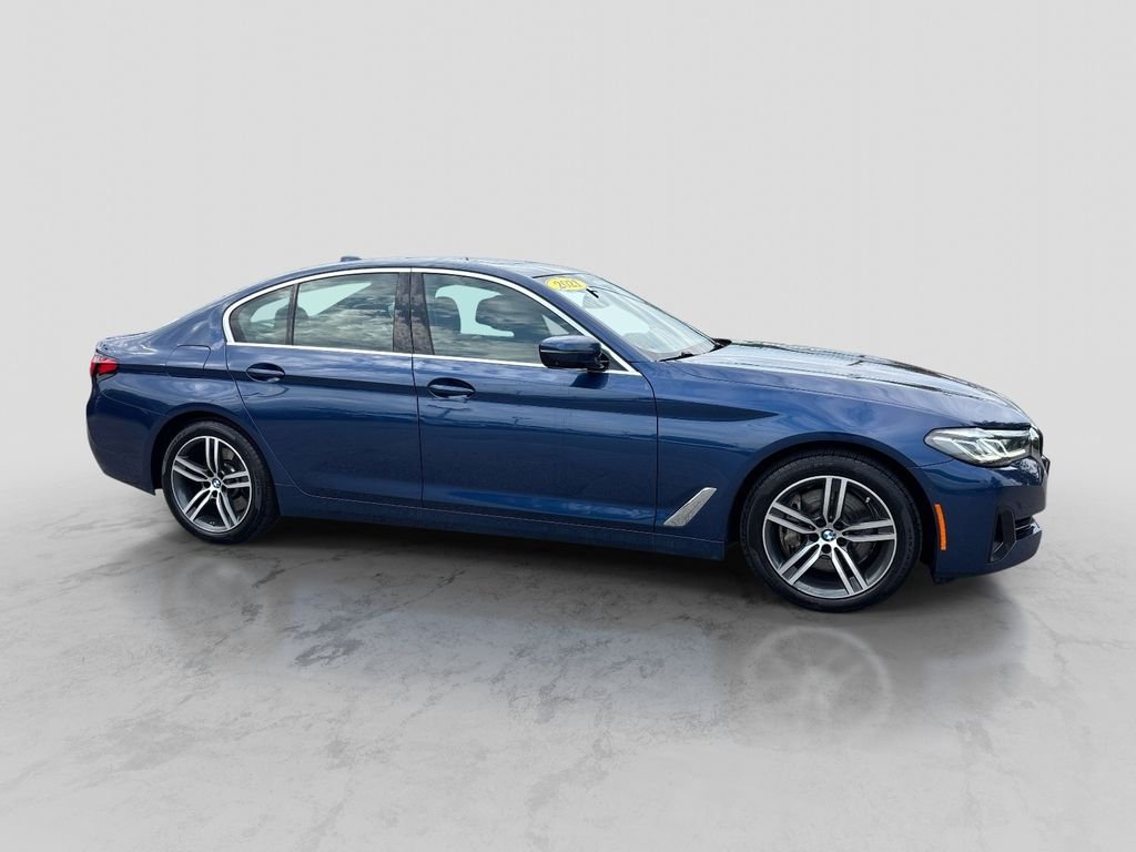 Used 2021 Blue BMW 540i xDrive image 6