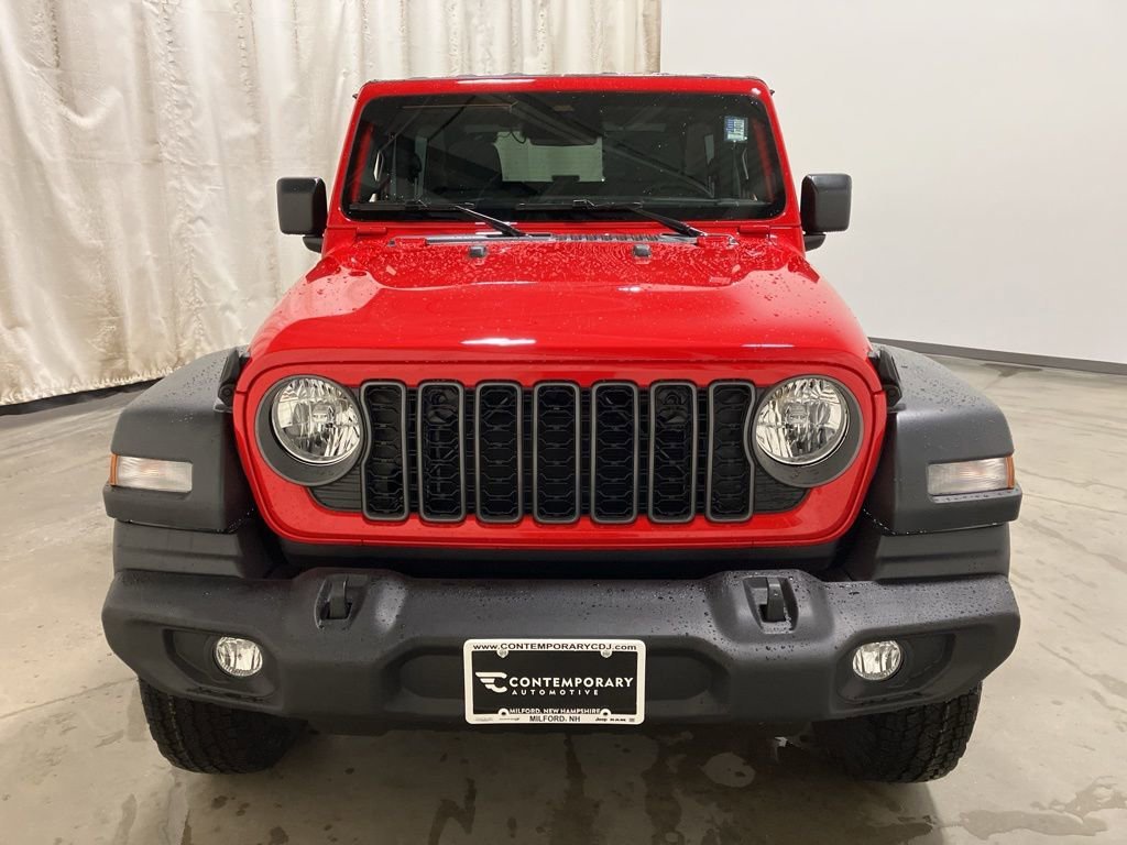 New 2026 Firecracker Red Clear-Coat Exterior Paint Jeep Sport S image 13
