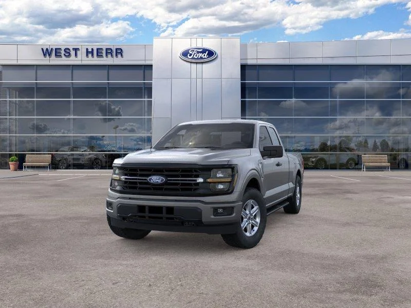 New 2026 Carbonized Gray Metallic FORD XLT image 3