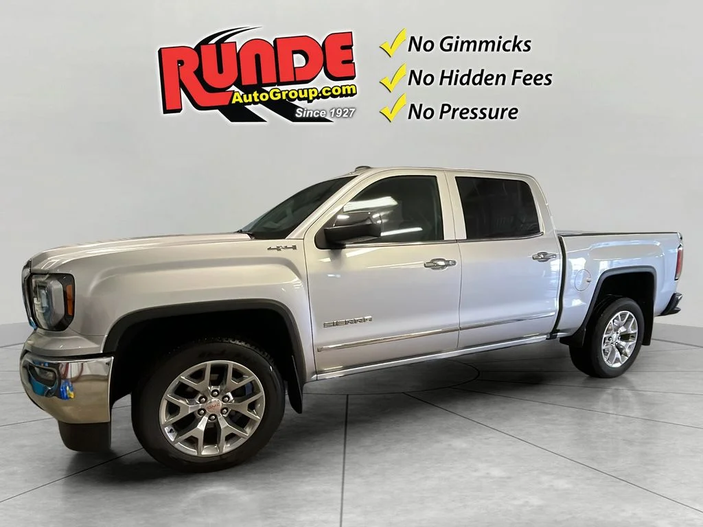 Used 2018 Quicksilver Metallic GMC SLT image 1