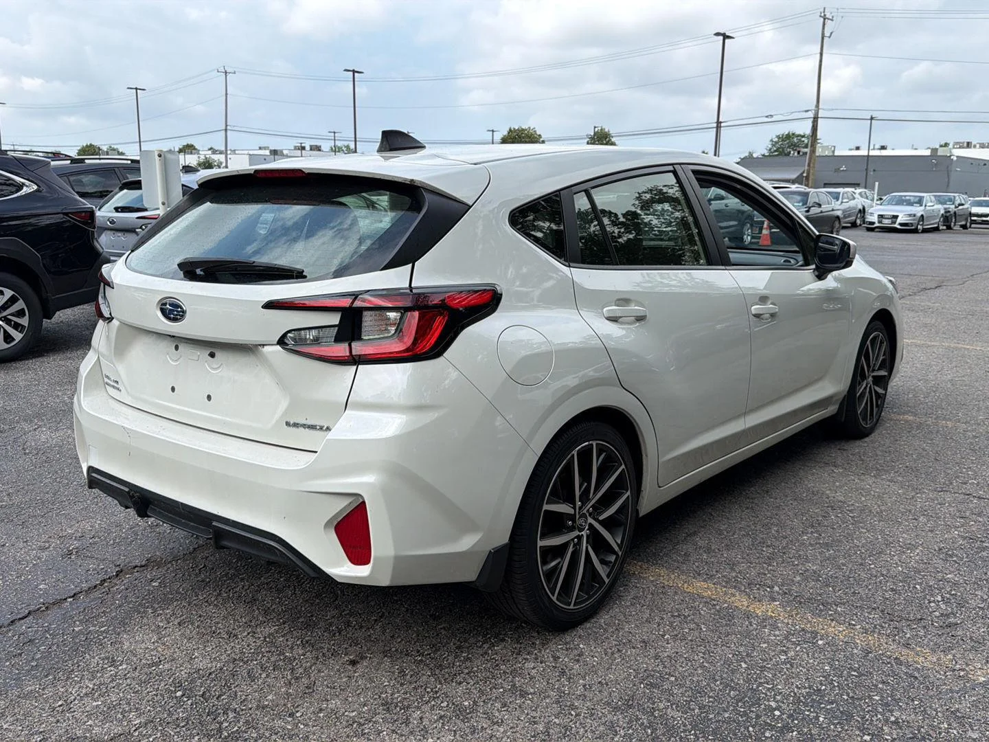 Used 2024 Crystal White Pearl Subaru Sport image 8