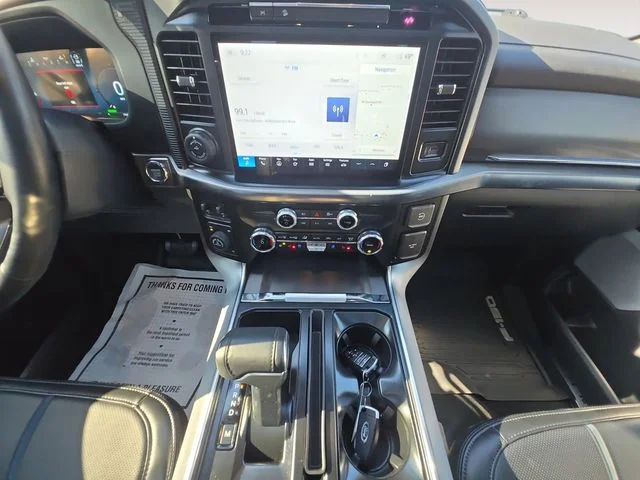 Certified Used 2025 White Metallic Ford Platinum image 11