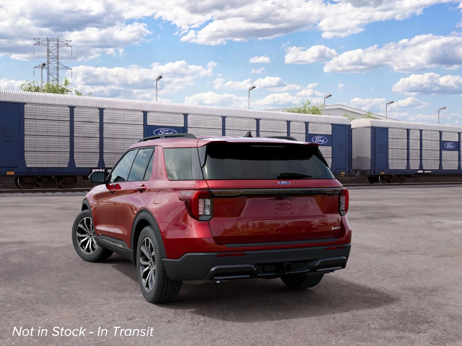 New 2027 Ruby Red Metallic Tinted Clearcoat Ford ST-Line image 8