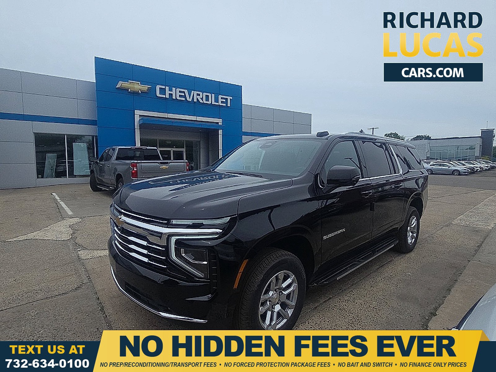 Black 2026 Chevrolet Suburban LT 4WD SUV / Crossover Four-Wheel Drive