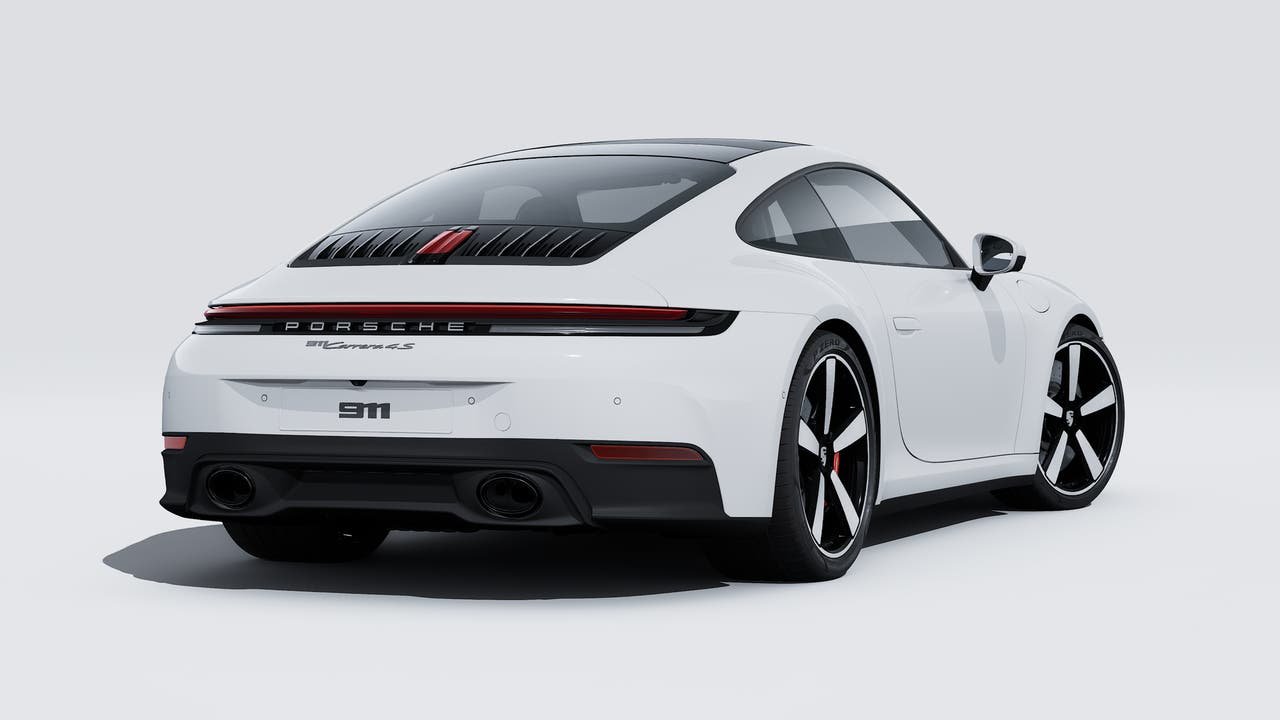 New 2026 White Porsche Carrera 4S image 9