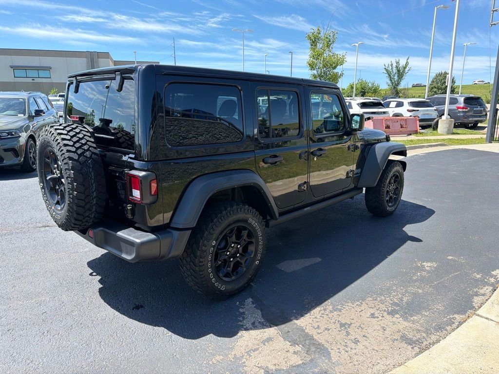 Used 2023 Black Jeep Willys 4xe image 7
