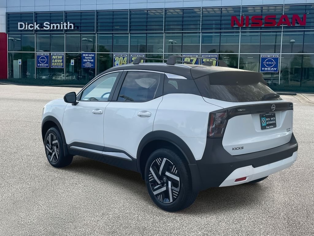 New 2026 Aspen White TriCoat / Super Black Two-tone Nissan SV image 4