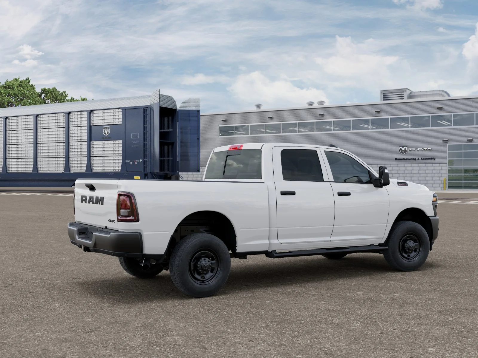 New 2026 Bright White Clearcoat RAM TRADESMAN image 2