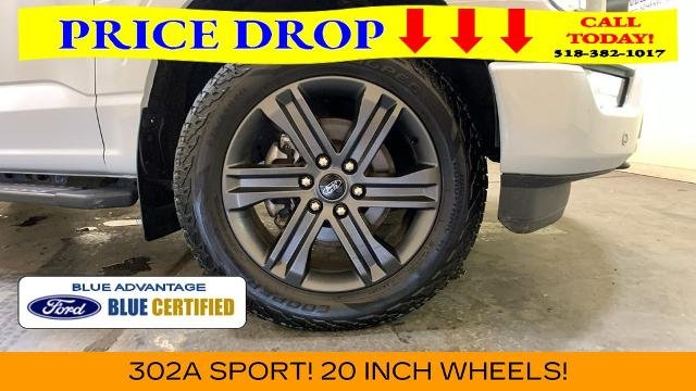 Certified Used 2022 White Metallic Ford XLT image 57