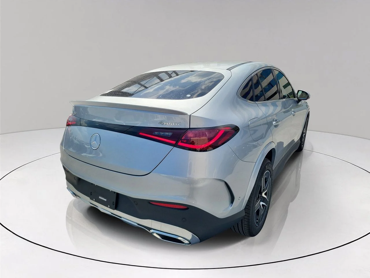 New 2026 Silver Mercedes-Benz GLC 300 Coupe image 6