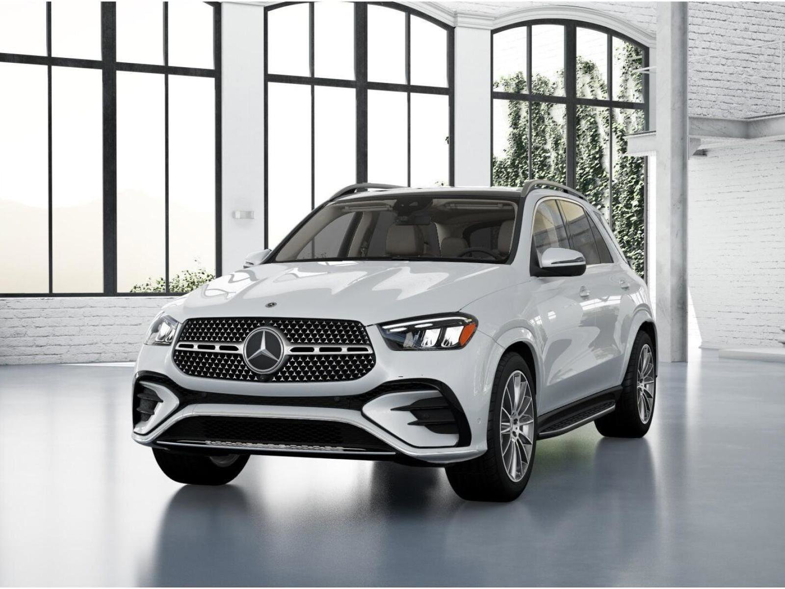New 2026 MANUFAKTUR Moonlight White Metallic Mercedes-Benz GLE 350 image 41