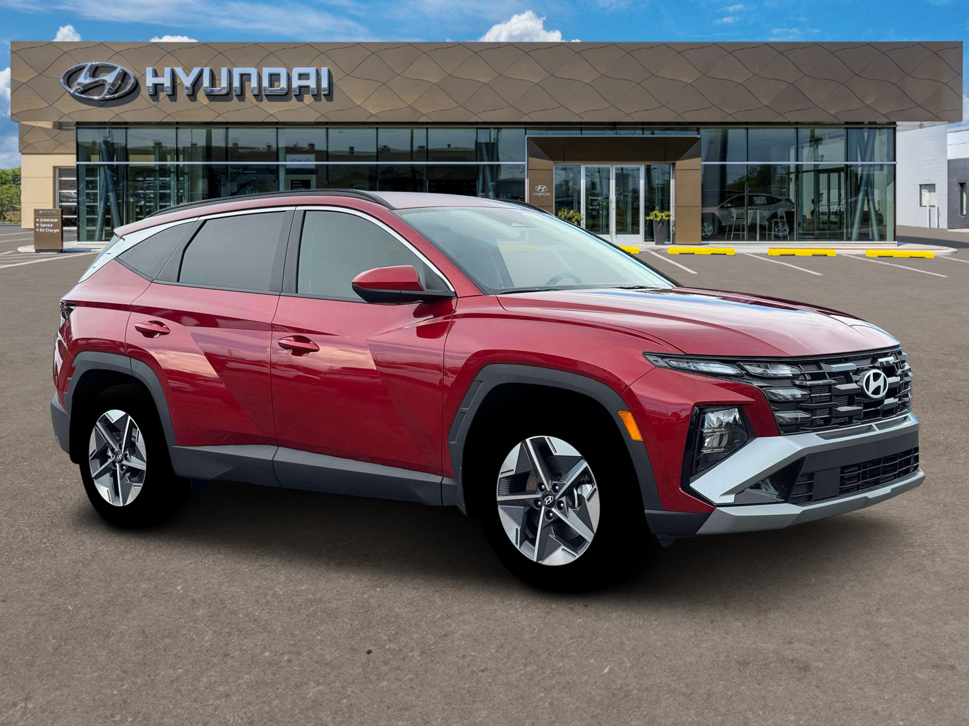 New 2026 Ultimate Red Hyundai SEL FWD image 10