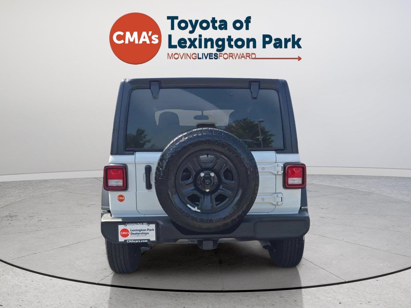 Used 2026 Bright White Clearcoat Jeep Sport image 1
