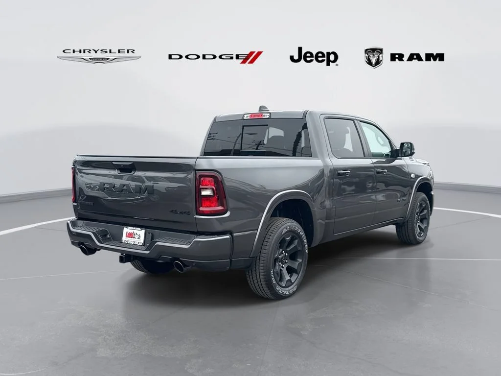 New 2026 Granite Crystal Metallic Clear-Coat Exterior Paint RAM Big Horn/Lone Star image 3