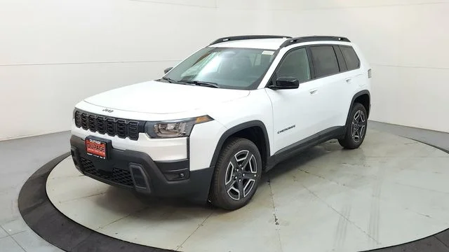 New 2026 Bright White Clear-Coat Exterior Paint Jeep Limited image 3