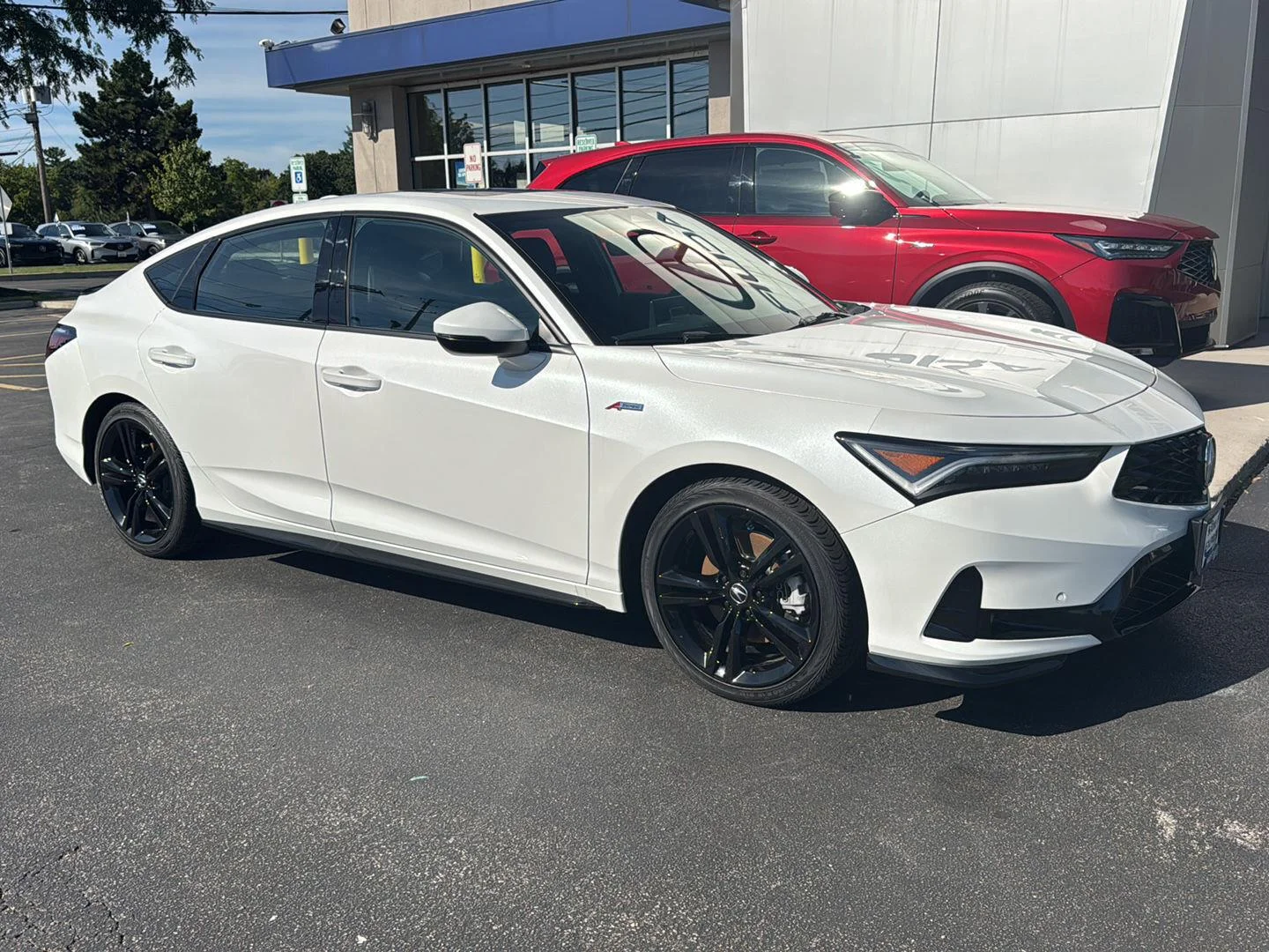 New 2026 Platinum White Pearl Acura w/Tech w/A-SPEC image 2
