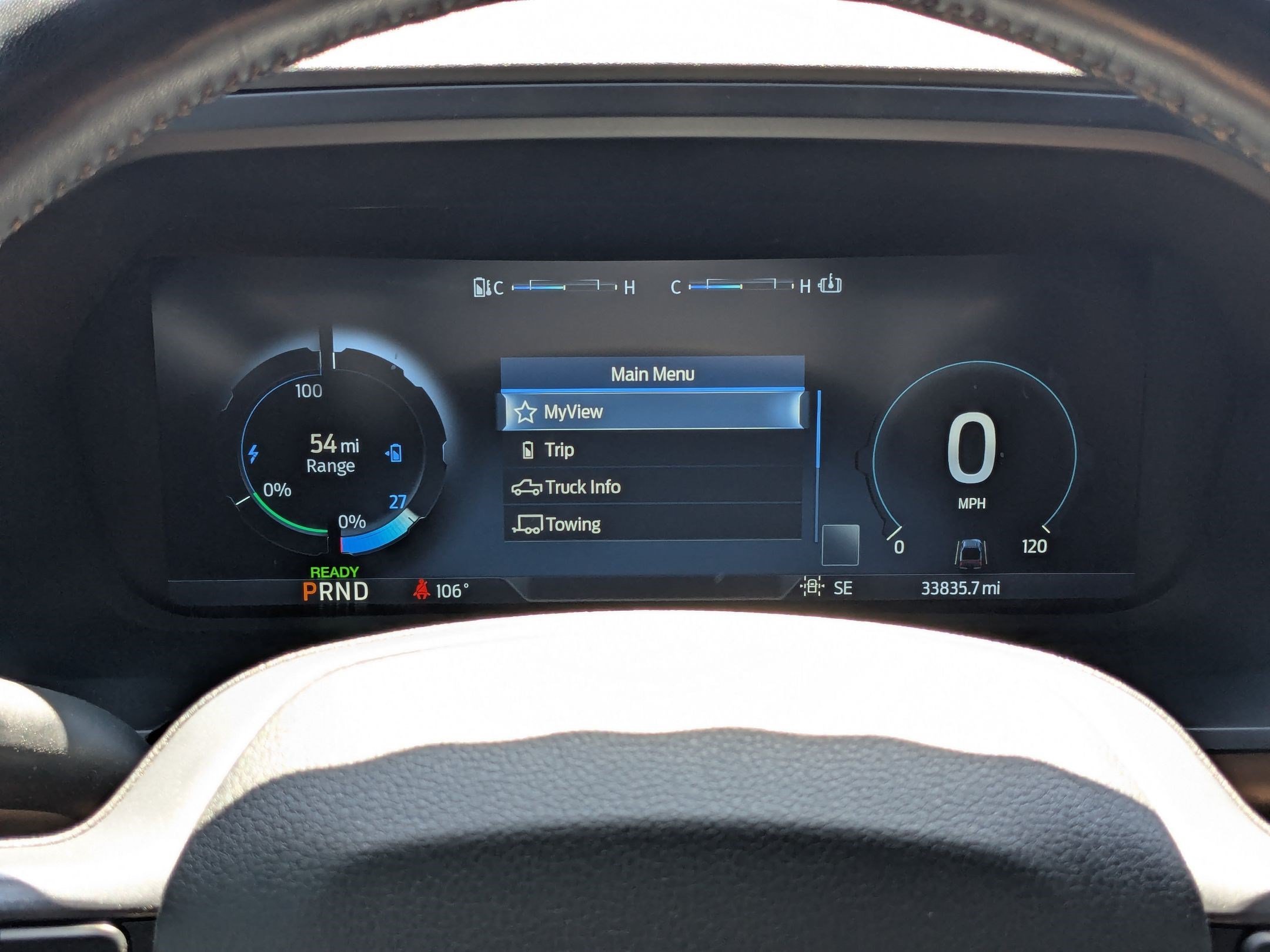 Used 2023 Azure Gray Metallic Ford LARIAT image 19