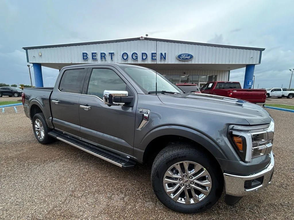 New 2026 Carbonized Gray Metallic Ford Lariat® image 1