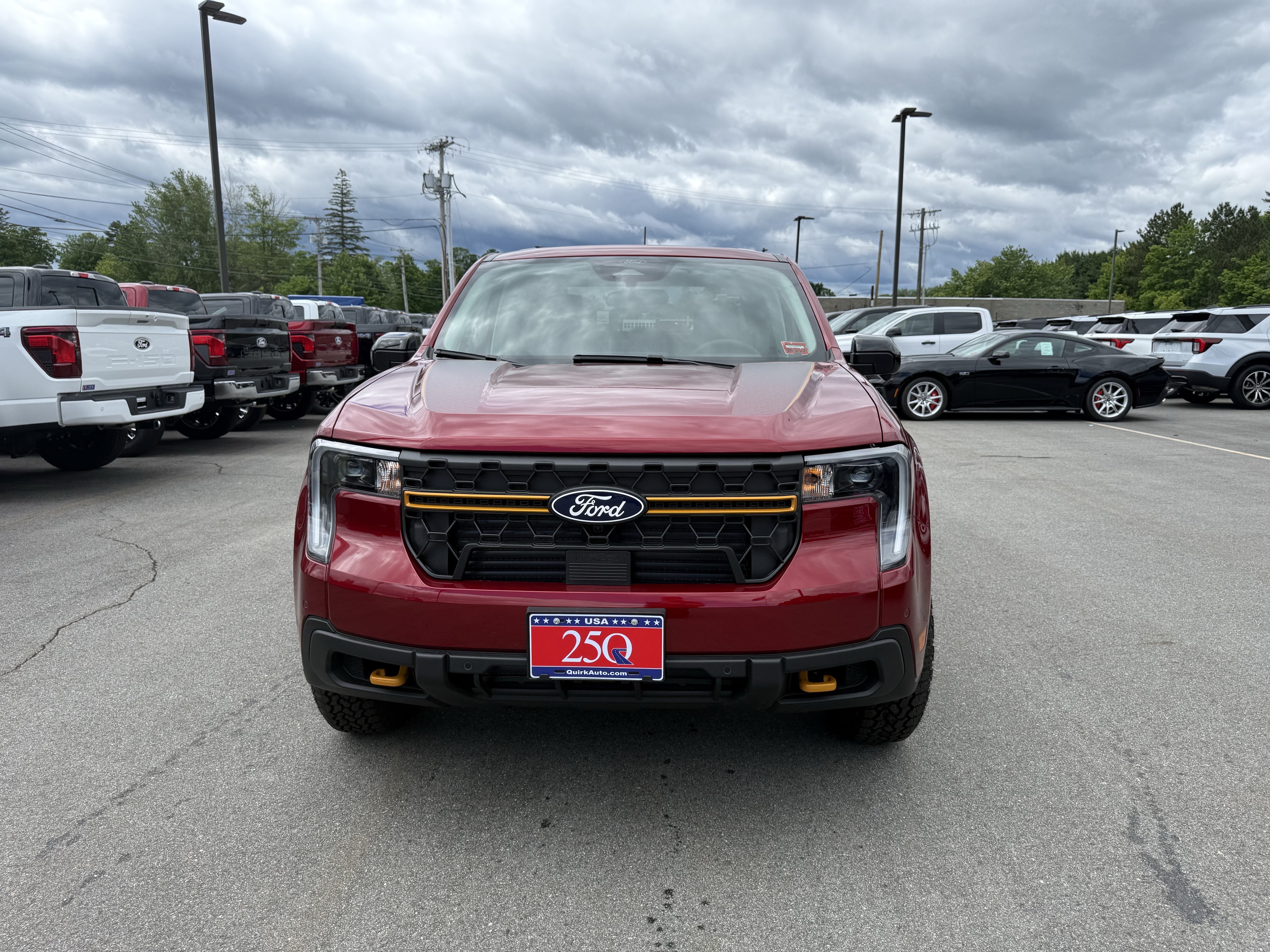 New 2026 Ruby Red Metallic Tinted Clearcoat Ford Tremor® image 15