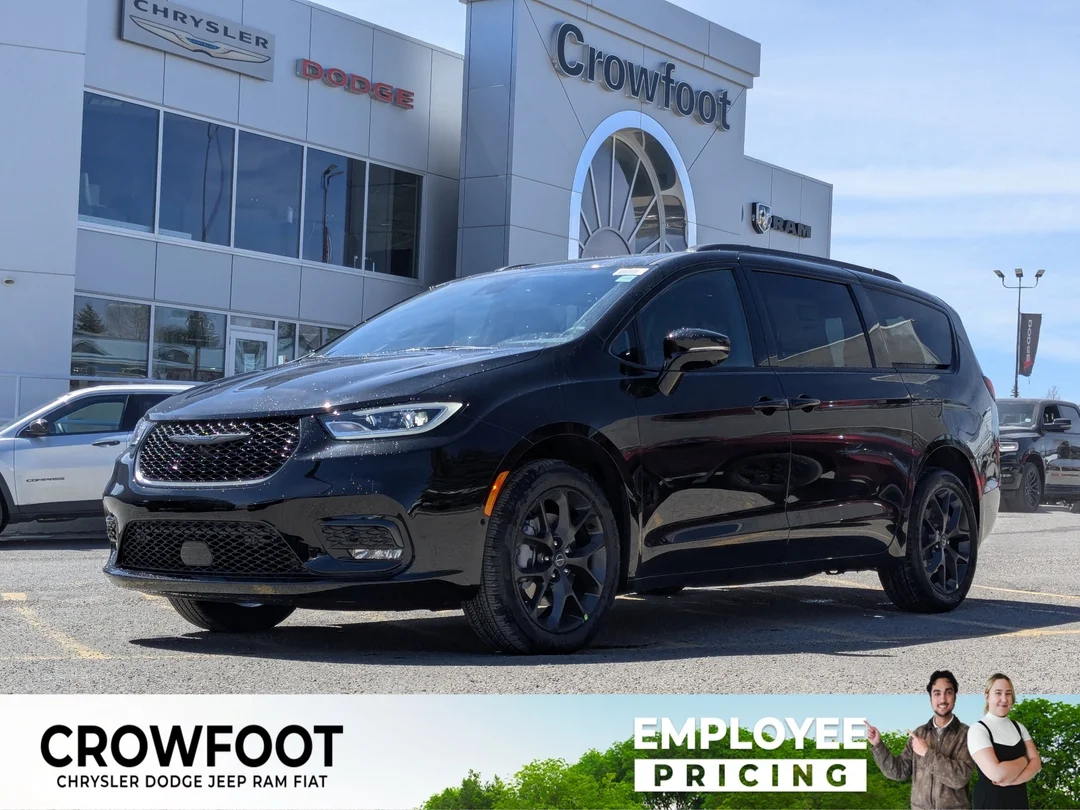 New 2026 Black Chrysler Select - - AWD - Full Sunroof - S Appearance - 360 Camera - Remote Start & More! image 1