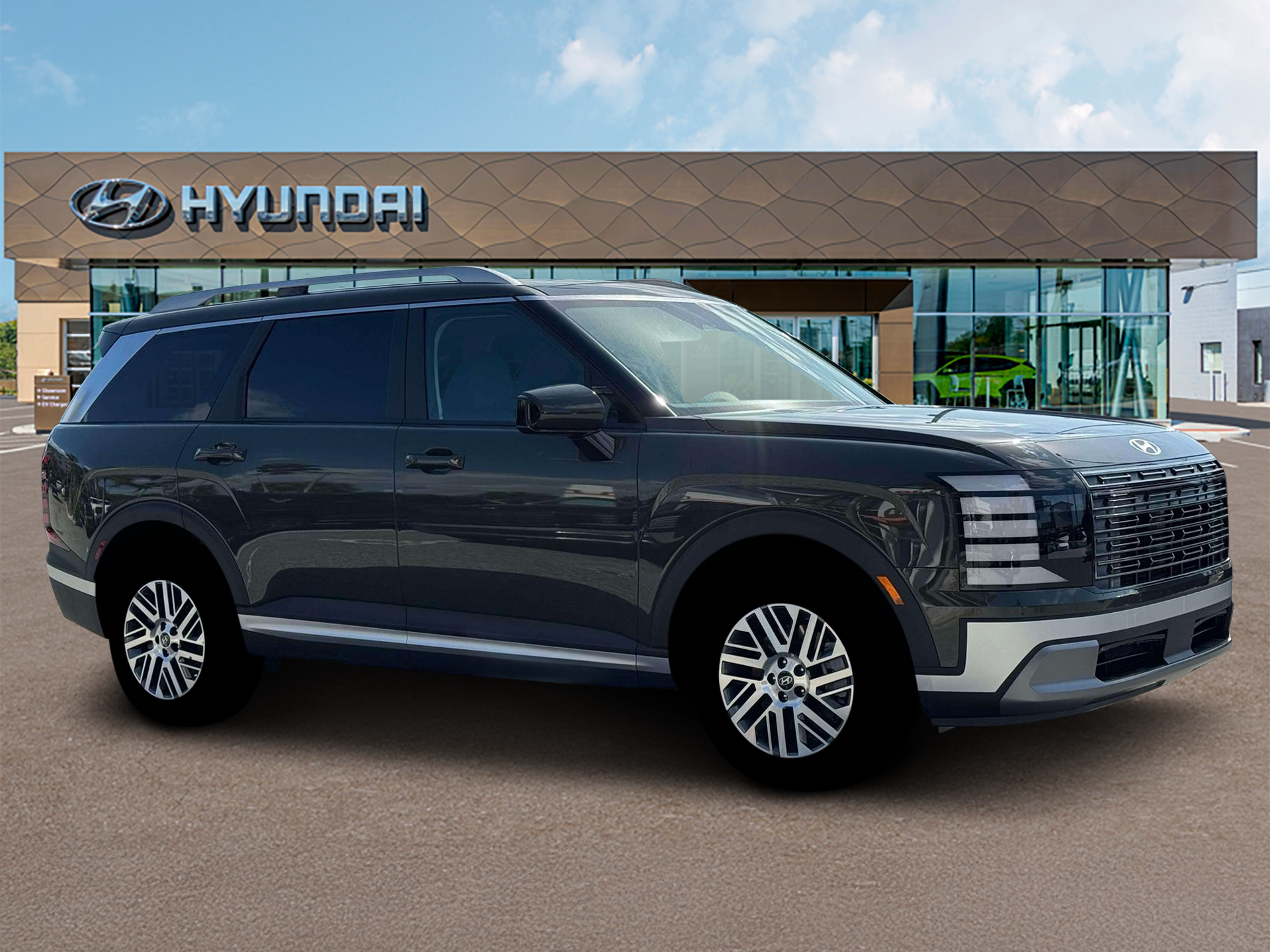 New 2026 Titan Green Hyundai SEL AWD image 9