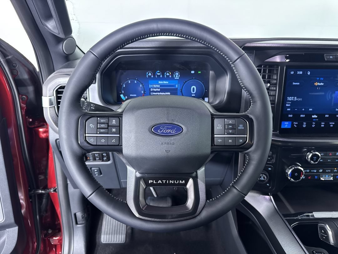 New 2026 Ruby Red Metallic Tinted Clearcoat Ford Platinum image 16