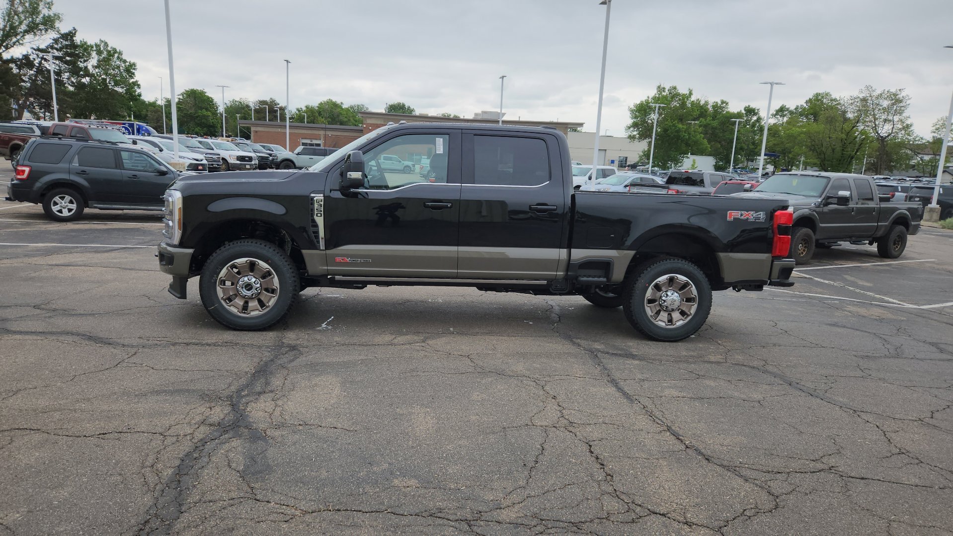 New 2026 Agate Black Metallic Ford King Ranch image 6