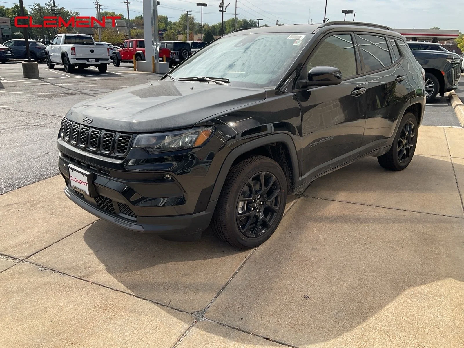 New 2026 Diamond Black Crystal Pearlcoat Jeep Latitude image 1